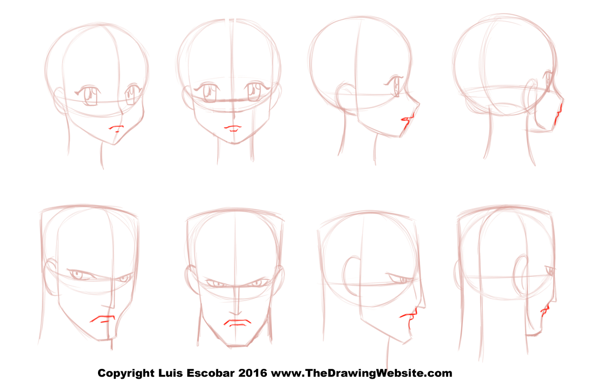 Cartoon Mouth FormulasThe Drawing Website | The Drawing Website